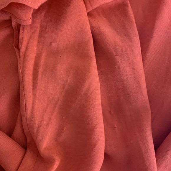 rag & bone fire red dirdre hooded dress L - Picture 10 of 10